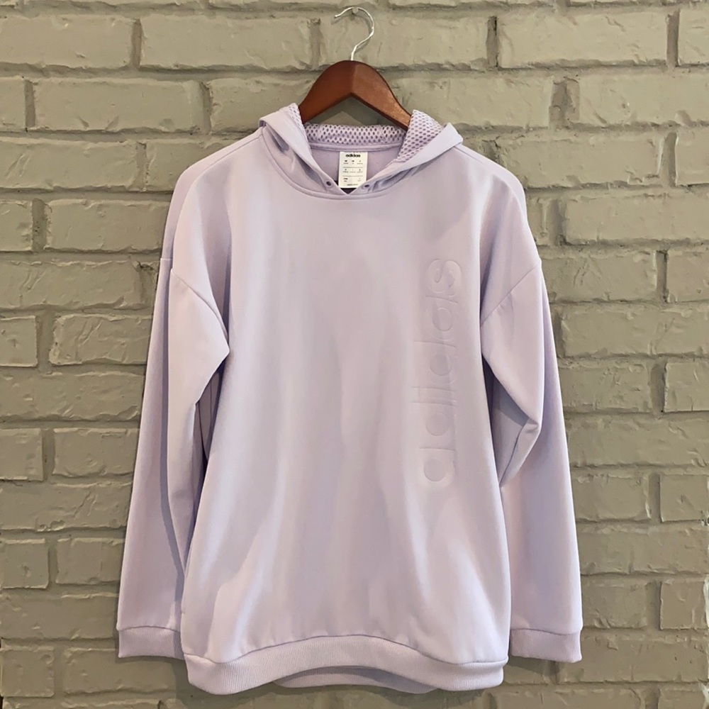 Lavender Adidas Hoodie